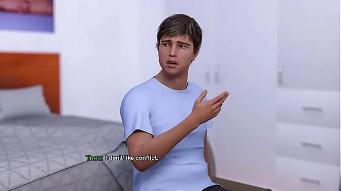 Busty MILF in sexy outfit gets stuffed with huge cock in animated 3D porn game