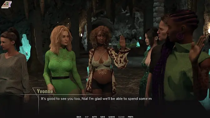 Busty Milf thanks you for her hard fuck in the forest and grabs your ass in front of classmates