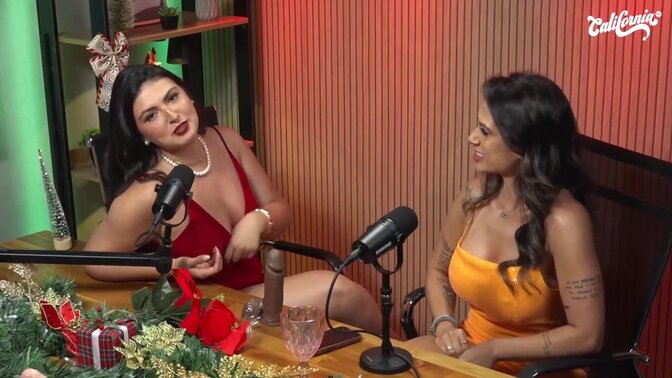 California TV: Trio of Hot Girls in the Studio, Nude Blonde, and Sex Toys