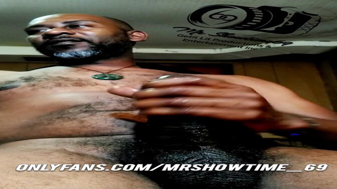 Catch this cum on FaceTime with Sex Gawd Mr Showtime69