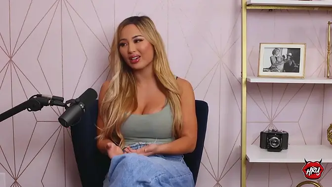 Celeb Interview: Kazumi joins Holly's gangbang fantasy