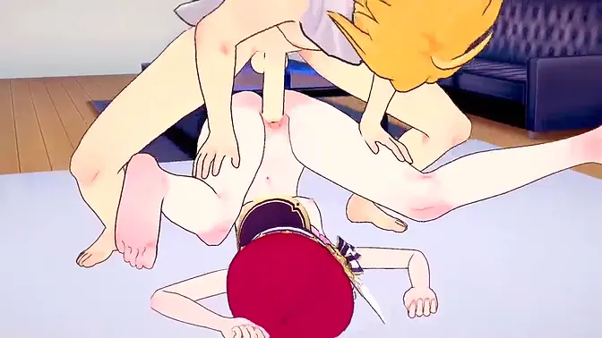 Charlotte: Ecchi Interview Blowjob