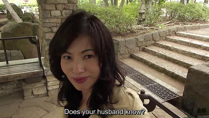 Cheating Japanese wife afternoon tryst in spacious bathroom