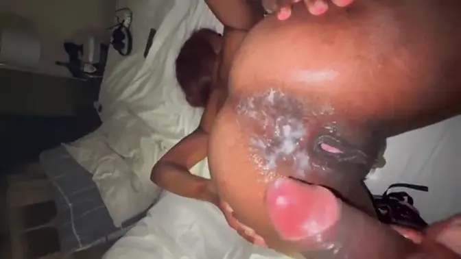 Cheating MILF gets big black cock in her ass