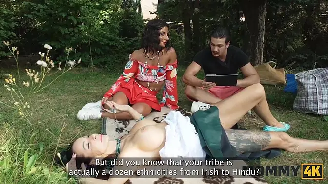 Cheating MILF Valentina Sierra rides long Italian cock in public