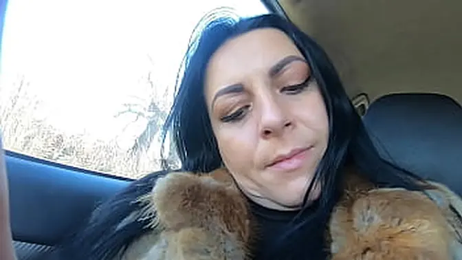 Cheating wife's outdoor affair with her hubby's friend - round ass & tight pussy