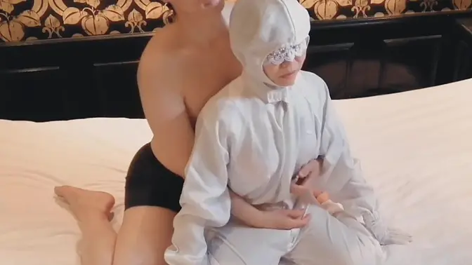 Cheating wife seduces inspector at work