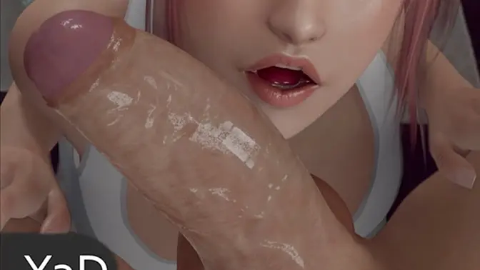 Christmas party sweetheart gives tasty blowjob to huge cock