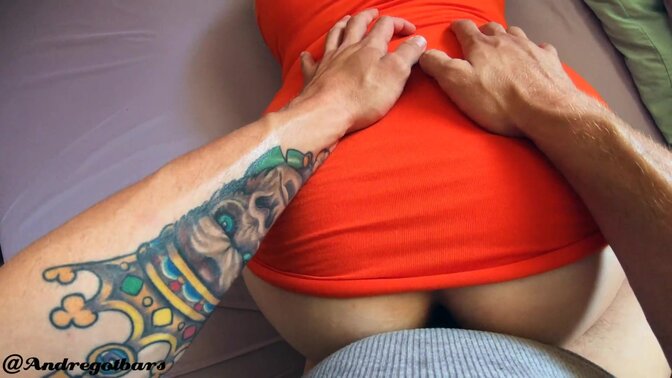 Chubby amateur BBW gets her huge ass fucked in anal POV