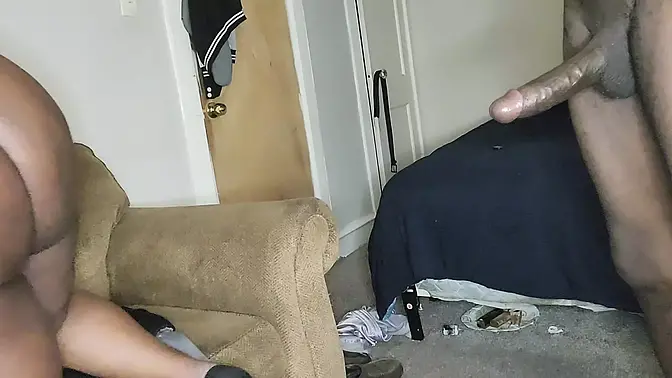 Clapping Cheeks: Deepthroat on the Couch