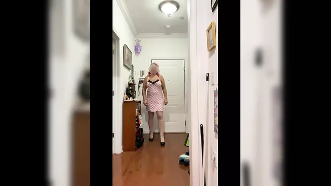 Classy blonde slut faces deepthroat gagging and humiliation