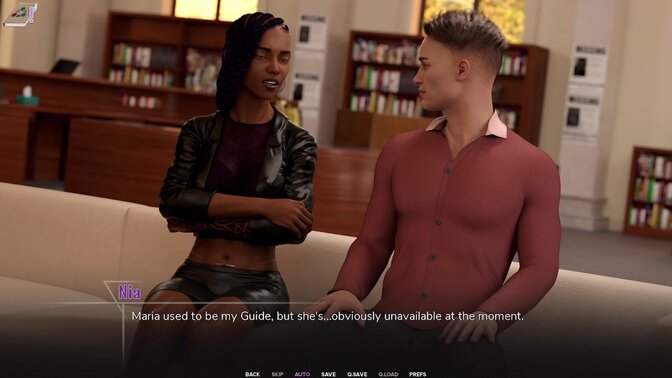 College GF gets fucked by blue-haired emo in chem class