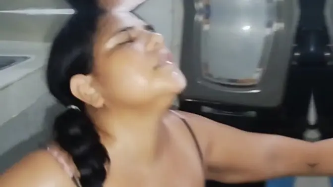 Colombian MILF deepthroats and gets fucked doggystyle