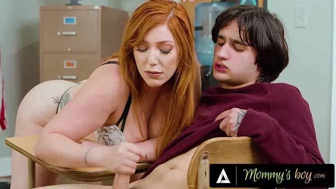 Conservative teacher Annie King watches as Lauren Phillips fucks her boyfriend in public