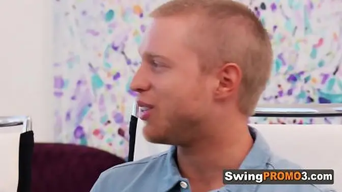 Couple's wild backyard whip cream play