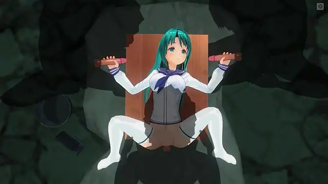 Creampie and BDSM for 3D HENTAI College Girl
