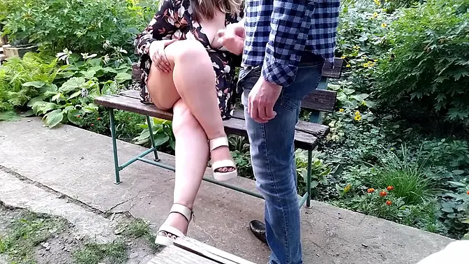 Creampie on my MILF mother-in-law's bare feet