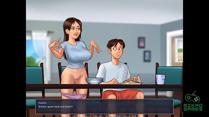 Creampie surprise in Summertime Saga ep 41