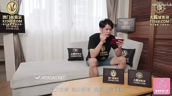 Cuckold husband watches brother fuck his big-titted wife