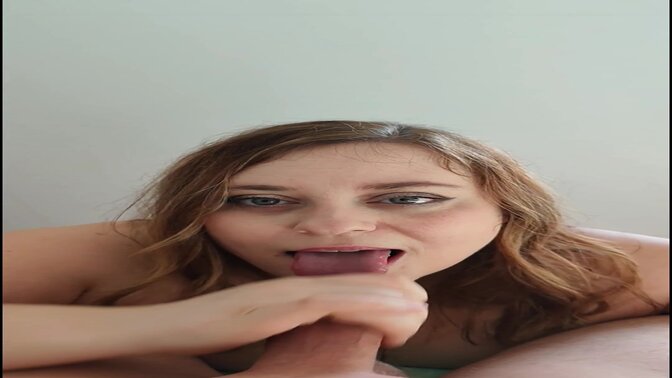 Cum-covered facial satisfaction