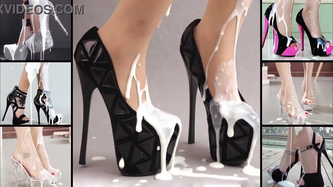 Cumshots on High-Heels, Legs and Feet. Hot Plateaus, Pumps, Wedges and Boots. Semen, WAM, cum from all Sites