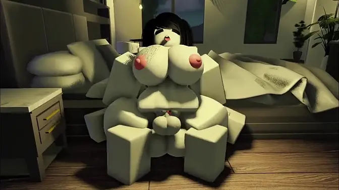 Curvy 3D babe rides huge cock, gets creampied