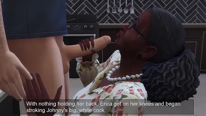 Curvy 3D MILF Erica gets huge cock and creampie