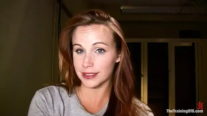 Curvy Bella Rossi gets big dick training on day three