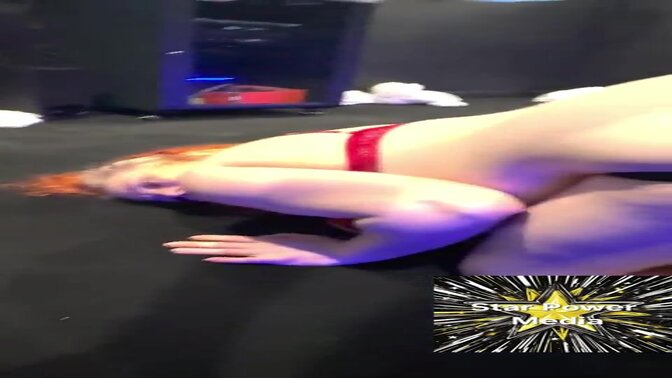 Curvy blonde Ayla Harper gets a sloppy BBC POV blowjob and doggy pounded