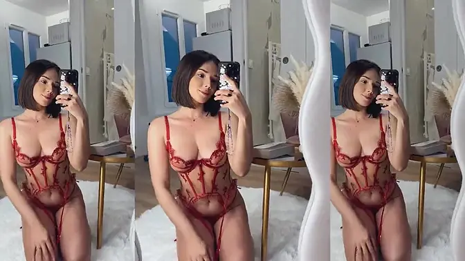 Curvy brunette cutie with glasses sucks teacher's cock