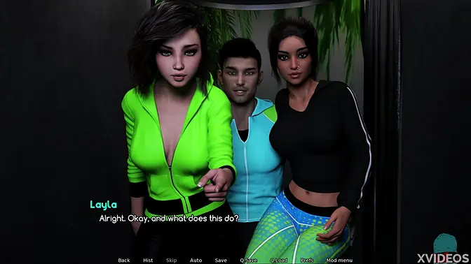 Curvy cuties show off their sexy moves