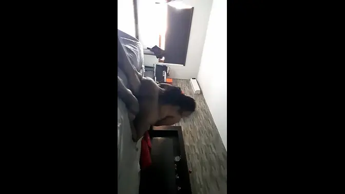 Curvy ebony girlfriend rides and sucks her lover's cock