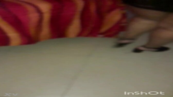 Curvy Latina BBW gives a hot blowjob and shows off her big ass