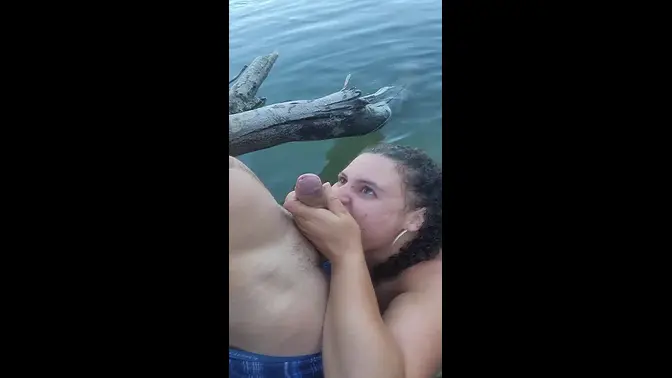 Curvy tattooed MILF teases with big tits in POV outdoor session