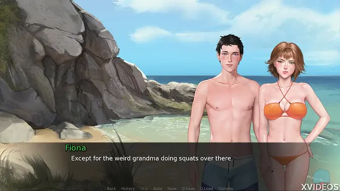 Cute busty teen in a tight bikini gets fucked hard