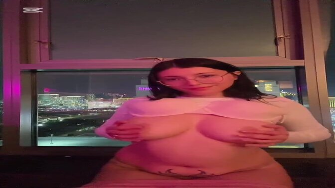 Cute Latina GF gives German instruction and handjobs