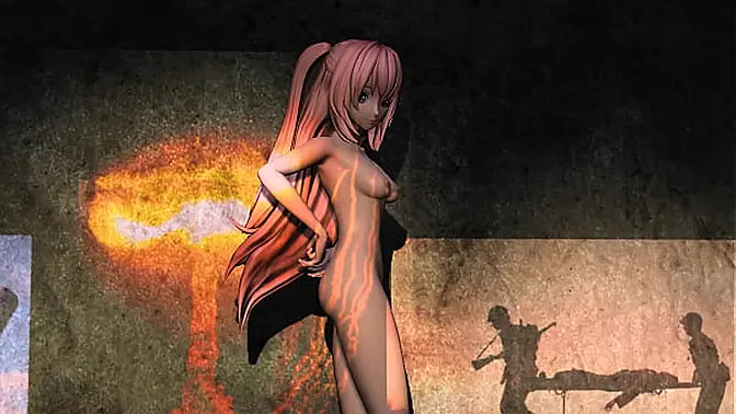 Cybernetic diva Luka stripped bare