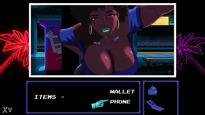 Cyberpunk siren with big natural tits gets pounded