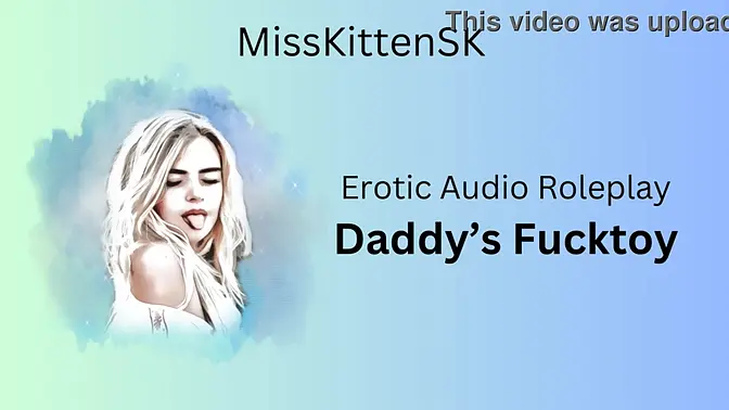 Daddy's morning anal fucktoy fun