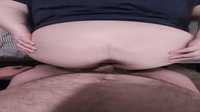 Daddy takes advantage of his naughty little toy's three holes