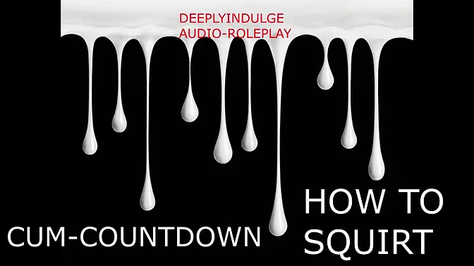 Daddy teaches intense solo squirt with dirty talk and ASMR