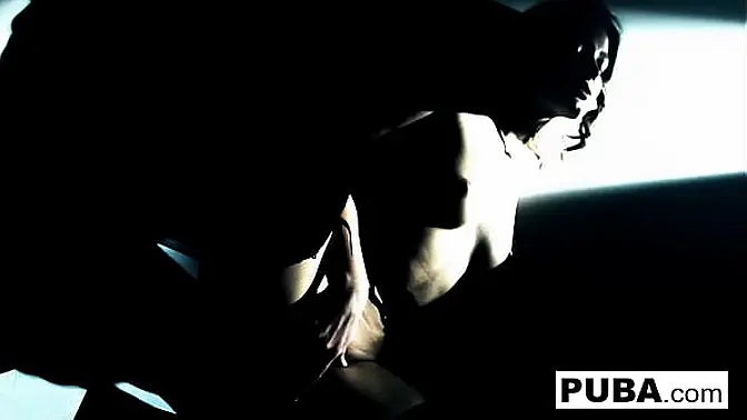 Dani Daniels strokes her big tits and wet pussy