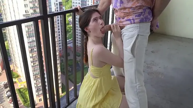 Dark-haired teen slut gets a hard pounding