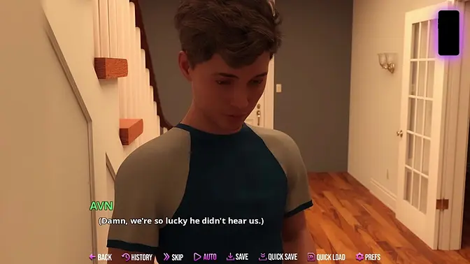 Deepthroat and Creampie for Stepsister in Animated College Kings