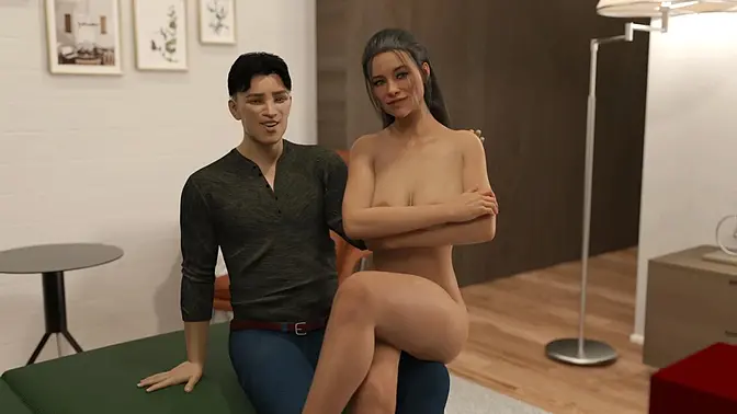 Delivery Boy's Lucky Blowjob at The Adored Marriage