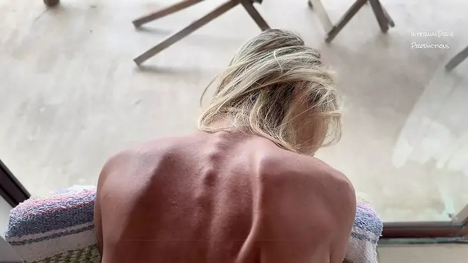 Dirty Talking MILF gets her ass slapped and fucked