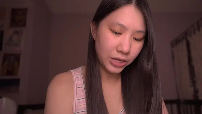 Dominant MILF Deborah punishes cute Asian girl with ASMR storytelling