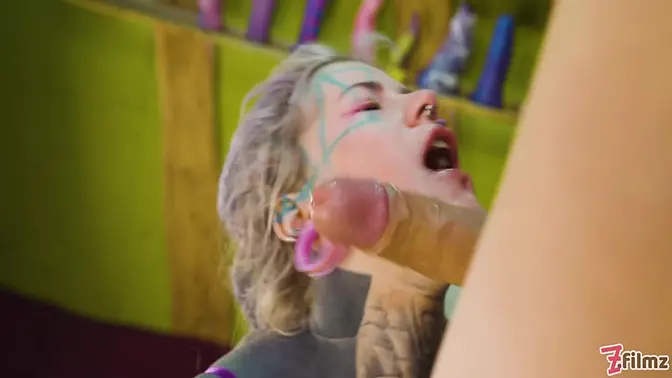 Double BJ leads to ass to mouth and hard anal fuck