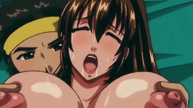 Double donging with a horny slut in anime style