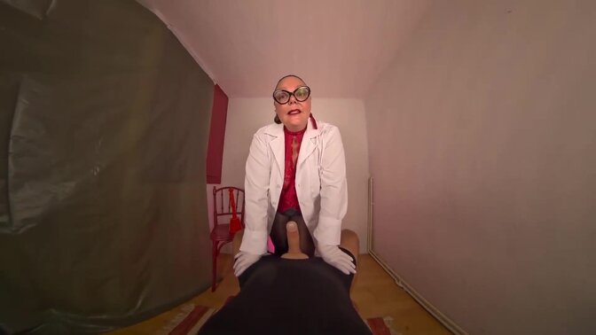 Dr  April's kinky session with a new patient - Part 1
